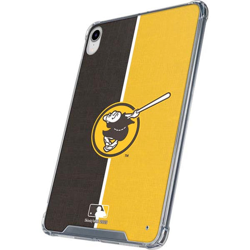 MLB San Diego Padres Split iPad 11th Gen (2025) Clear Case