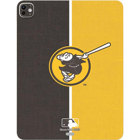 MLB San Diego Padres Split iPad Pro 13in M4 (2024) Skin