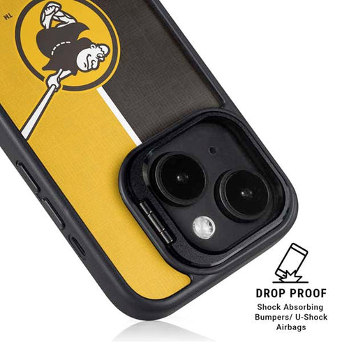 MLB San Diego Padres Split iPhone 13 Kickstand Case
