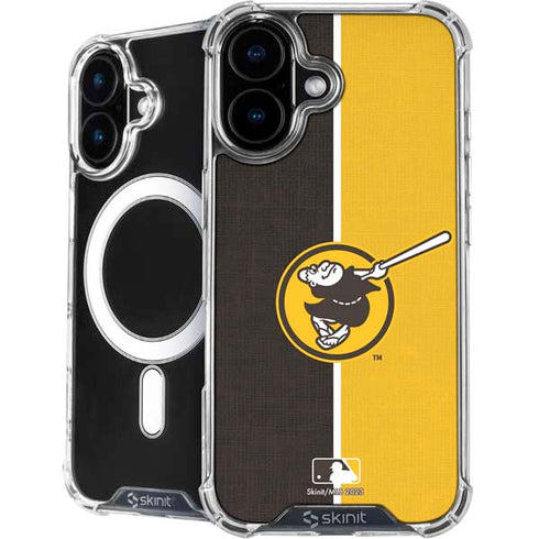 MLB San Diego Padres Split iPhone 16 MagSafe Case