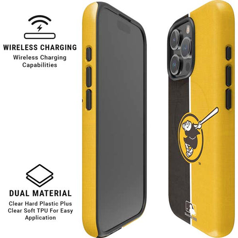 MLB San Diego Padres Split iPhone 16 Pro Magsafe Impact Case