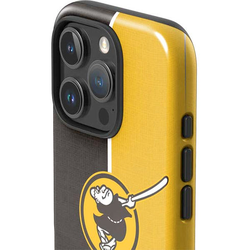 MLB San Diego Padres Split iPhone 16 Pro Max Impact Case