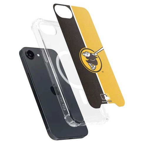MLB San Diego Padres Split iPhone 16e MagSafe Case