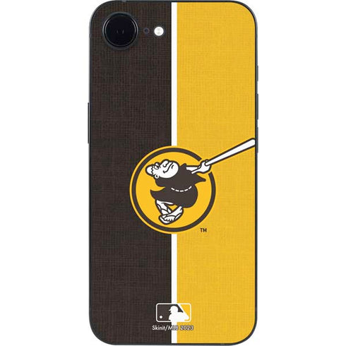 MLB San Diego Padres Split iPhone 16e Skin