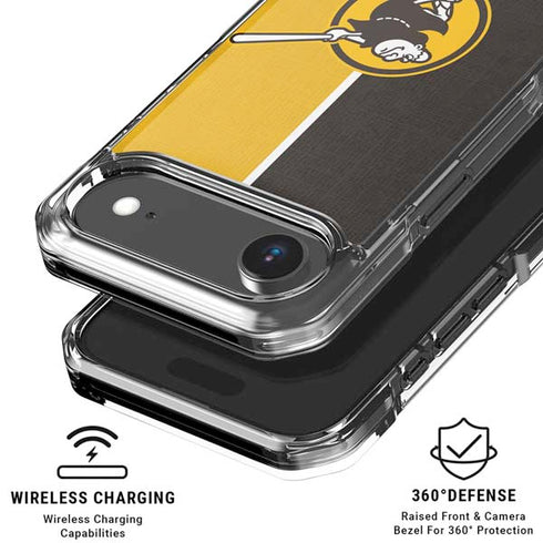 MLB San Diego Padres Split iPhone 17 Air Clear Case