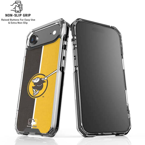 MLB San Diego Padres Split iPhone 17 Air Clear Case