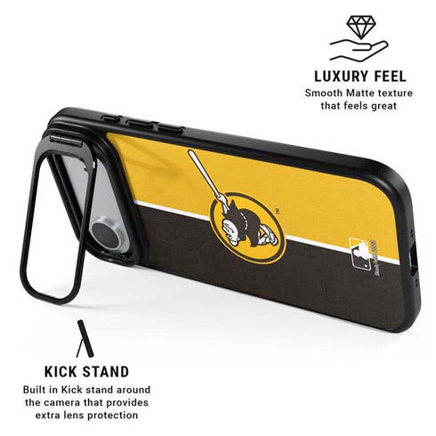 MLB San Diego Padres Split iPhone 17 Air Kickstand Case