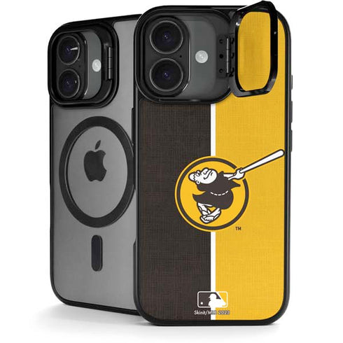 MLB San Diego Padres Split iPhone 17 Kickstand Case