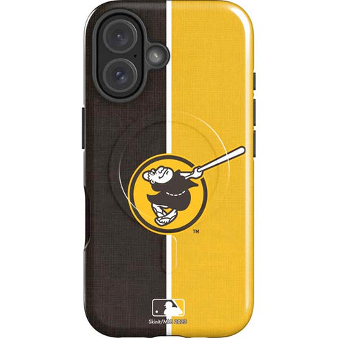MLB San Diego Padres Split iPhone 17 Magsafe Impact Case