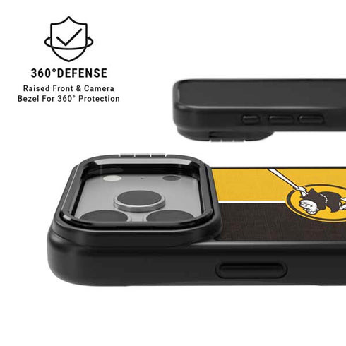 MLB San Diego Padres Split iPhone 17 Pro Kickstand Case