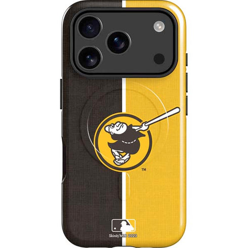 MLB San Diego Padres Split iPhone 17 Pro Magsafe Impact Case