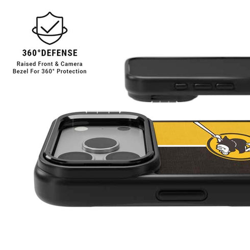 MLB San Diego Padres Split iPhone 17 Pro Max Kickstand Case