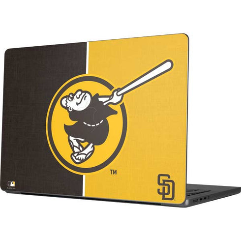 MLB San Diego Padres Split Apple MacBook Pro 14-inch Skin