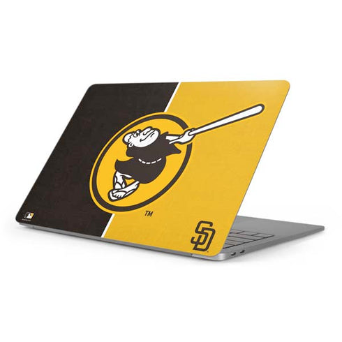 MLB San Diego Padres Split Apple MacBook Pro 16-inch Skin