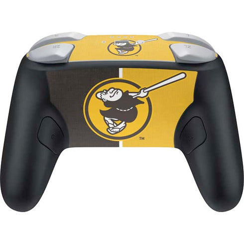 MLB San Diego Padres Split Nintendo Switch 2 (2025) Pro Controller Skin