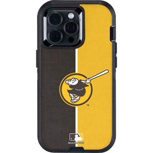 MLB San Diego Padres Split Otterbox Defender iPhone Skin