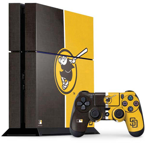 MLB San Diego Padres Split PlayStation PS4 Skins