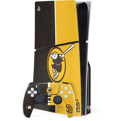 MLB San Diego Padres Split PlayStation PS5 Skins