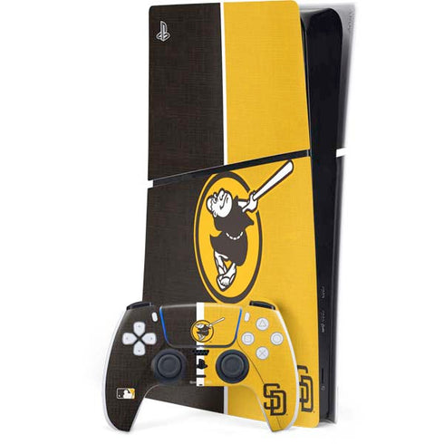 MLB San Diego Padres Split PlayStation PS5 Skins