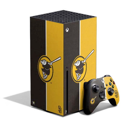 MLB San Diego Padres Split Xbox Series X Bundle Skin