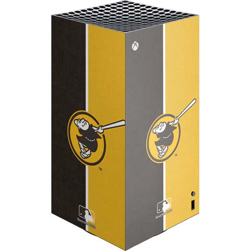MLB San Diego Padres Split XBox Series X Digital Edition Console Skin