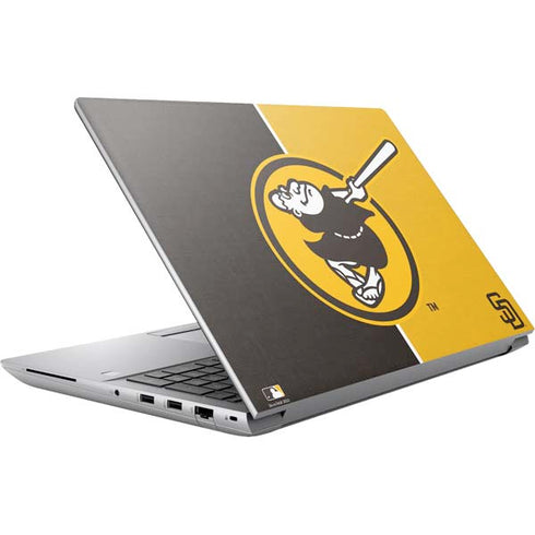 MLB San Diego Padres Split HP ZBook Fury 16 G10 Skin