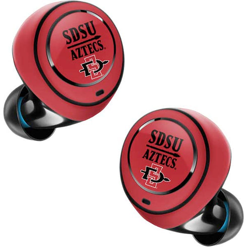 San Diego State University Aztecs Red Amazon Echo Buds Skin