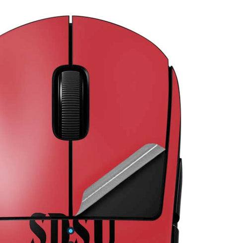 San Diego State University Aztecs Red G Pro Wireless Gaming Mouse Skin