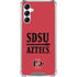 San Diego State University Aztecs Red Gabb Phone 4 Clear Case