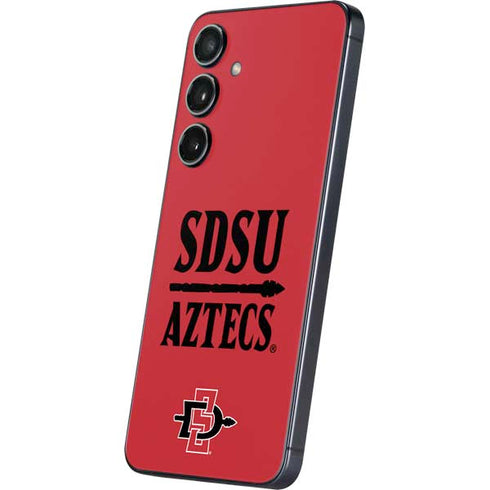 San Diego State University Aztecs Red Galaxy A16 5G Skin