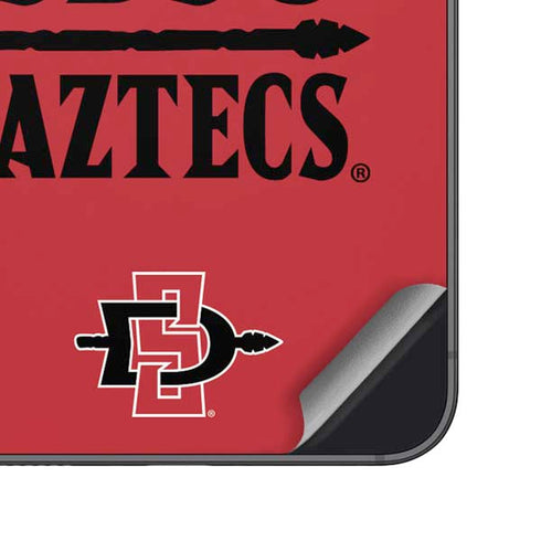 San Diego State University Aztecs Red Galaxy A16 5G Skin