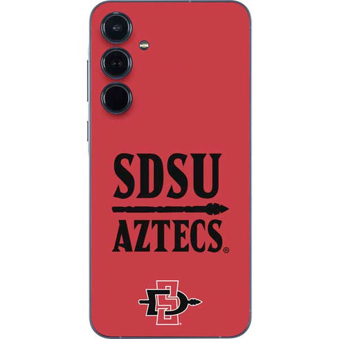 San Diego State University Aztecs Red Galaxy A36 5G Skin