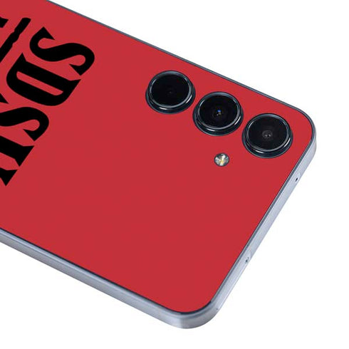 San Diego State University Aztecs Red Galaxy A36 5G Skin