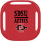San Diego State University Aztecs Red Galaxy Buds Live Skin