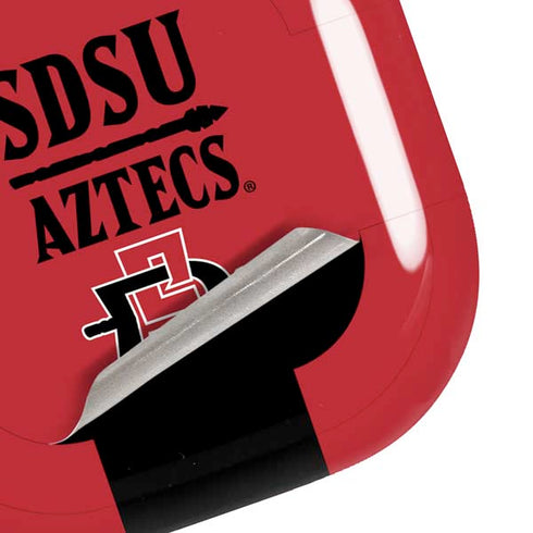 San Diego State University Aztecs Red Galaxy Buds Live Skin