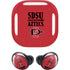 San Diego State University Aztecs Red Galaxy Buds Pro Skin