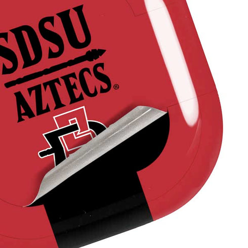 San Diego State University Aztecs Red Galaxy Buds Pro Skin