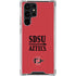 San Diego State University Aztecs Red Galaxy S23 Ultra Clear Case
