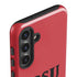San Diego State University Aztecs Red Galaxy S25 Plus Impact Case