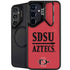 San Diego State University Aztecs Red Galaxy S24 Plus Kickstand Case