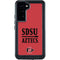 San Diego State University Aztecs Red Galaxy S24 Plus Waterproof Case