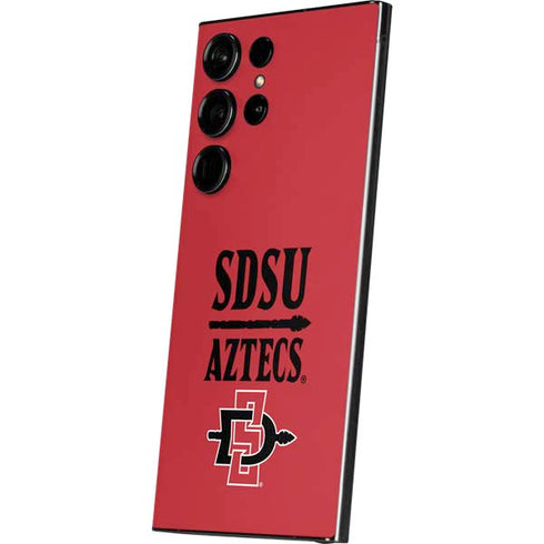 San Diego State University Aztecs Red Galaxy S24 Ultra Skin