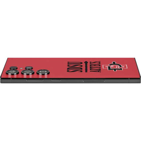 San Diego State University Aztecs Red Galaxy S25 Ultra Skin