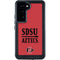 San Diego State University Aztecs Red Galaxy S24 Waterproof Case