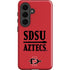 San Diego State University Aztecs Red Galaxy S26 Plus Impact Case
