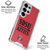San Diego State University Aztecs Red Galaxy S26 Ultra Clear Case