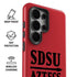 San Diego State University Aztecs Red Galaxy S26 Ultra Impact Case