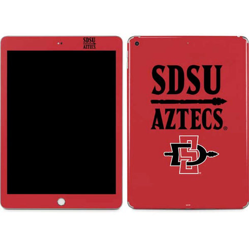 San Diego State University Aztecs Red Apple iPad Skin