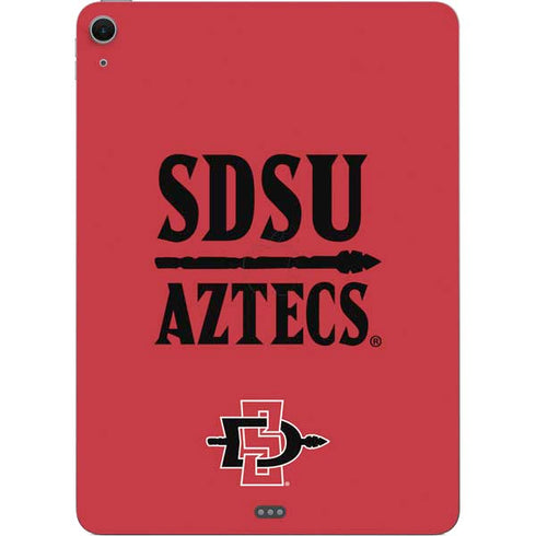 San Diego State University Aztecs Red Apple iPad Air Skin