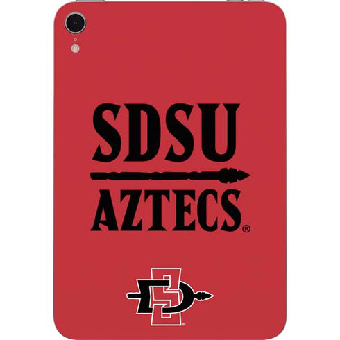 San Diego State University Aztecs Red Apple iPad Mini Skin
